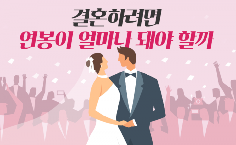 결혼하려면 연봉이 얼마나 돼야 할까