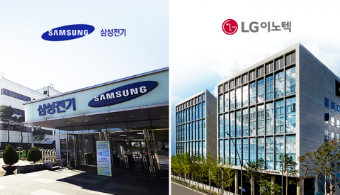삼성전기·LG이노텍, 나란히 '실적회복'···1분기는 희비 엇갈려(종합2)