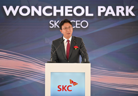 SKC 박원철號, 2Q 영업익 1094억원 기록···연속 '매출 1兆' 달성