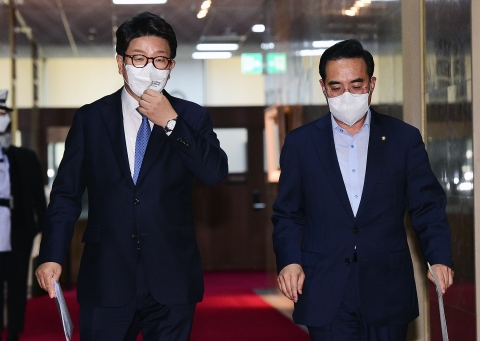 여야, 사개특위 구성 잠정 합의···행안위·과방위 배분은 '난항'