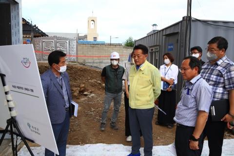 이상철 곡성군수, 현안 사업장 동분서주 잰걸음