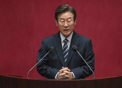 이재명, 당권 도전 선언···&quot;이기는 민주당 만들겠다&quot;