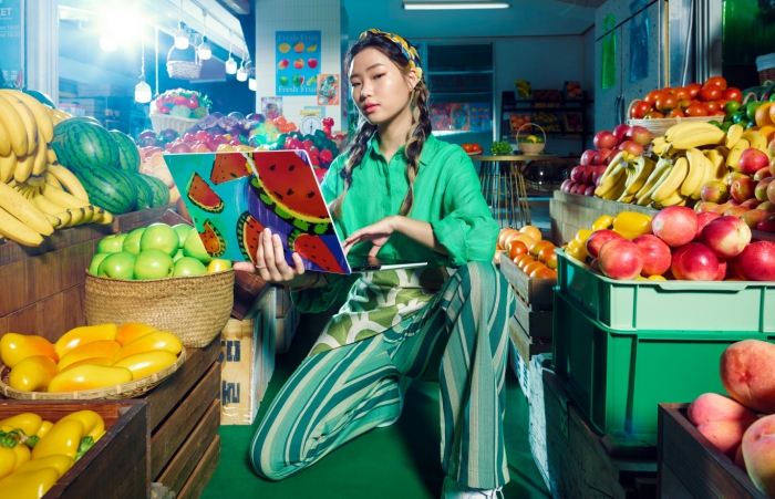 삼성 갤럭시 북 아트 프로젝트 관련 이미지. 사진=삼성전자 제공