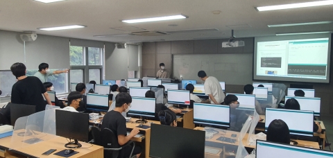 순천대 로봇과학교육센터, 광양 다압중 학생 대상 진로탐색캠프