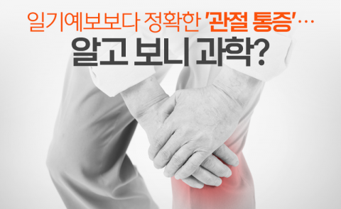 일기예보보다 정확한 '관절 통증'···알고 보니 과학?