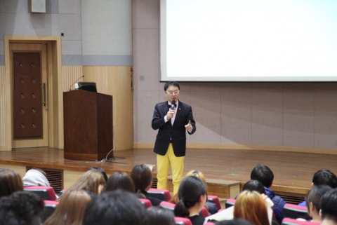 백광 권영찬 교수, 강북경찰서서 행복재테크 강연 진행