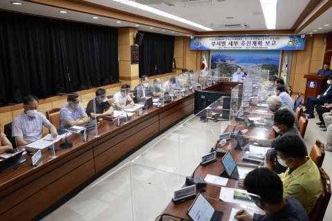 신우철 완도군수, 2023 도민체전·장애인체전 차질없는 준비 당부