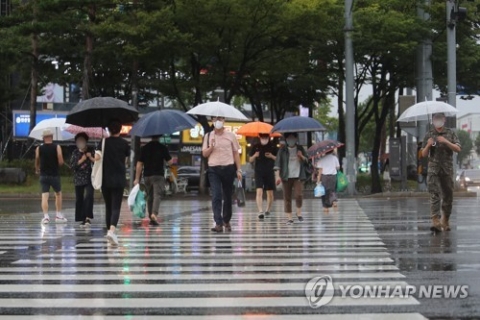 전국 대체로 흐리고 비···수도권·충청은 오후 '맑음'