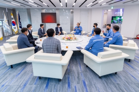 전남테크노파크, 포스코 광양제철소와 상호협력 회의