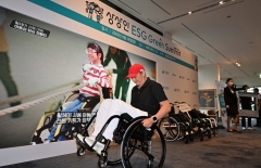 상상인그룹, 휠체어 사용 아동 위한 '상상인 ESG 그린써밋' 성료