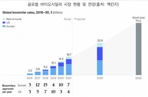 美 인플레이션 감축법···'바이오시밀러' 시장 더 커질까