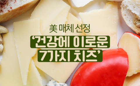 美 매체 선정 '건강에 이로운 7가지 치즈'