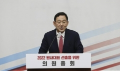 국민의힘 새 원내대표에 주호영···"당 안정·외연 확장"