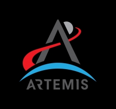 달 복귀 계획인 '아르테미스 프로그램' 로고. 자료=NASA 제공