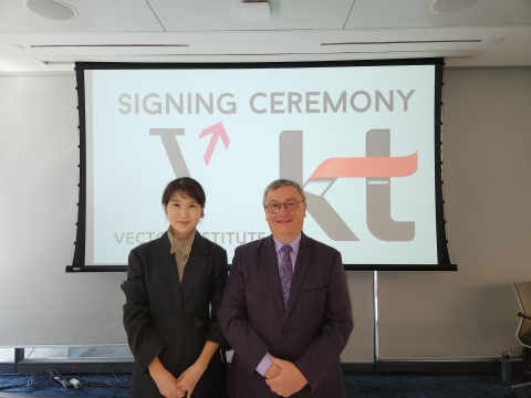 KT, 벡터 연구소와 'AI 동맹'···디지코 글로벌 진출 본격화