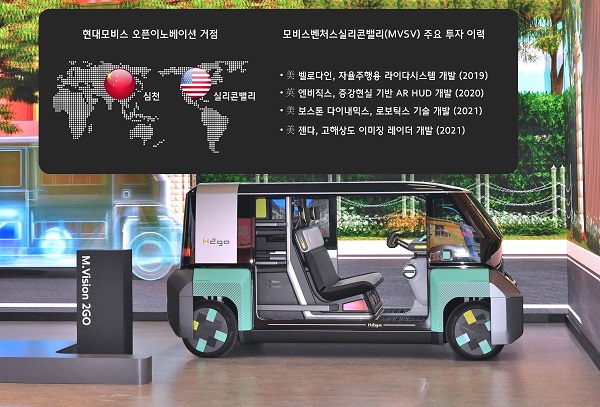 현대모비스, 美 실리콘밸리서 '미래 모빌리티 동맹' 찾는다