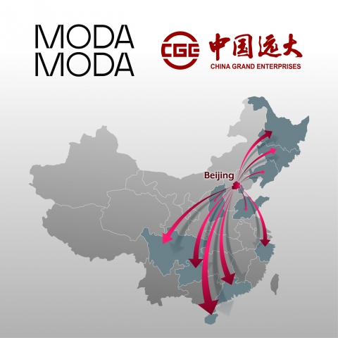 모다모다, 中 본격 진출···제약그룹 CGE와 LOI 체결