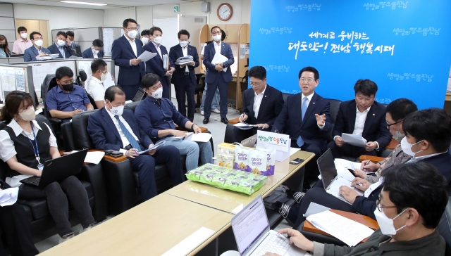 김영록 전남도지사 "미국 순방 성과···데이터센터․농수산식품․관광"