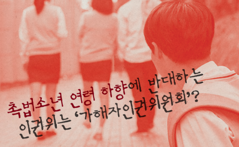 촉법소년 연령 하향에 반대하는 인권위는 '가해자인권위원회'?