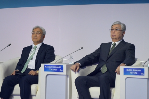 삼성전자, 카자흐스탄에 '2030 부산엑스포' 지지 요청