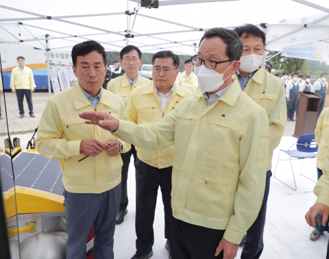 농어촌공사, 철저한 대비훈련으로 수질오염사고 신속 대응