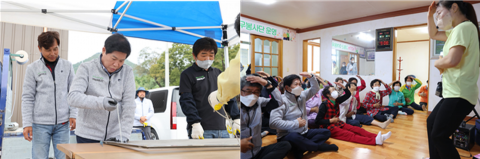 공영민 고흥군수, 어깨동무봉사단 활동에 동참