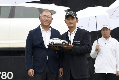 정의선 회장 챙긴 '22 제네시스 챔피언십, 김영수 선수 우승