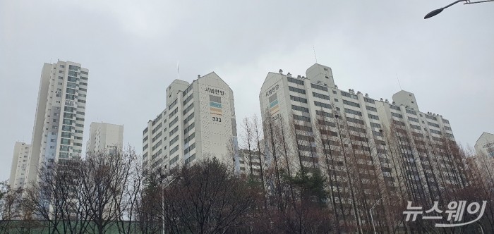 경기도 성남시 분당구 서현동 시범아파트 모습. 사진=김소윤 기자