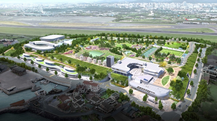 제주공공하수처리시설 현대화사업 조감도. 사진 = 금호건설