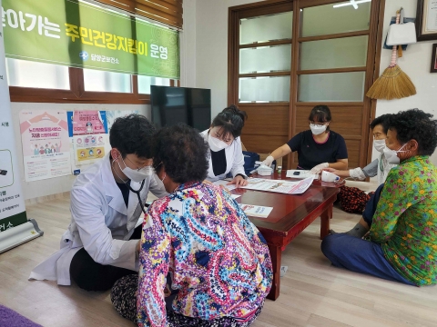 담양군, 찾아가는 주민건강지킴이 운영 '호평'