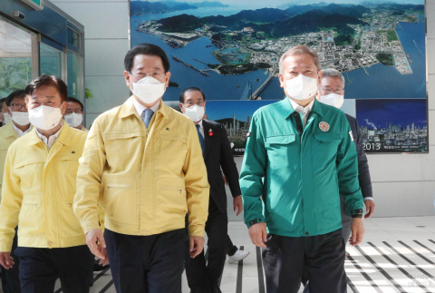 행안부․전남도, 여수국가산단 유관기관 합동 현장 안전점검