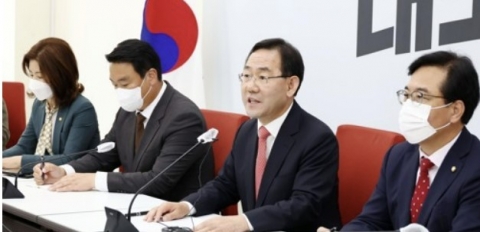 주호영, 이재명 '대장동 특검' 제안 거부···&quot;의도적 시간 끌기&quot;