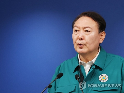 尹대통령 &quot;이태원 압사 참사, 수습까지 국가 애도 기간&quot;