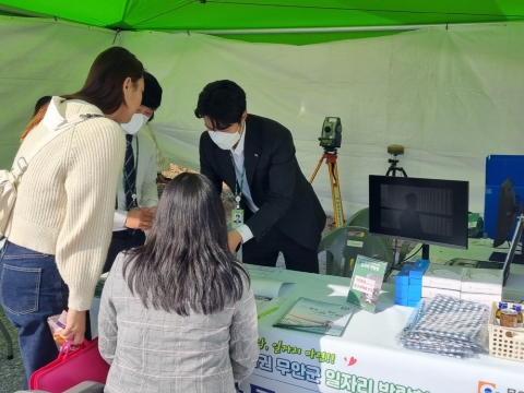 LX무안지사, 전남 서남권 무안군 일자리 박람회 참여
