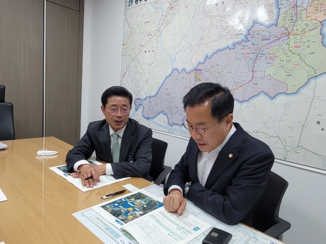 정인화 광양시장, 국회 방문 2023년 국비 확보 건의