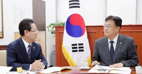 김영록 전남도지사, 여야 지도부에 내년 국고예산 등 건의