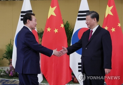 윤 대통령, 시진핑에 "상호존중 새로운 한중 협력" 강조