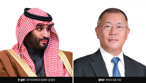 '사막 위 미래 도시' 꿈꾸는 빈 살만...정의선에 손 내밀까