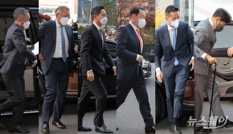 빈 살만 사우디 왕세자 만나기 위해 나선 재계 총수들
