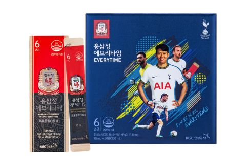 정관장, '에브리타임 토트넘 에디션' 출시