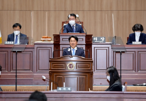 강기정 광주시장, 2023년 예산안 관련 시의회 시정연설