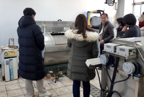 나주천연염색재단, 공방 대상 산업적 염색기술 교육