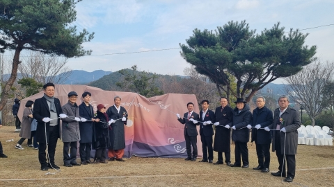 광양시, 故 이균영 작가 문학비 제막·문학동산 조성 기념식 성료