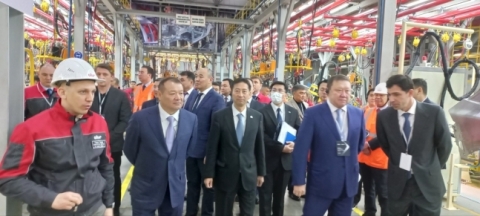 기아, 카자흐에 스포티지 조립공장 준공···연간 1만대 생산