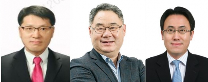 (왼쪽부터)구영민·김준하·최재봉 삼성화재 신임 부사장. 사진=삼성화재