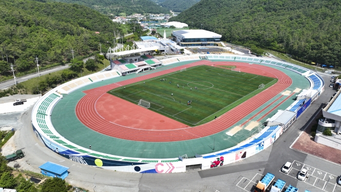 제62회 전라남도체육대회와 제31회 전라남도장애인체육대회'가 개최될 완도 공설운동장