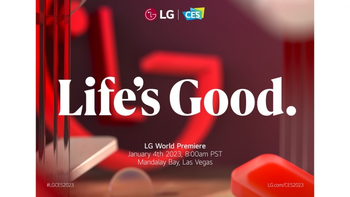 CES 2023 LG 월드 프리미어 초청장. 사진=LG전자 제공