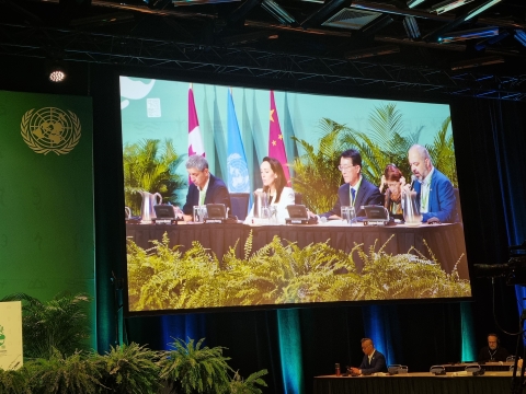 박우량 신안군수, '제7차 생물다양성 세계지방정부 정상회의' 참가