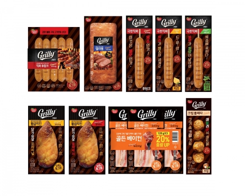동원F&amp;B 직화햄 '그릴리', 4세대 냉장햄 선도