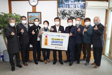 정읍시, 연말 기부 릴레이 쇄도···지역사회 '훈풍'